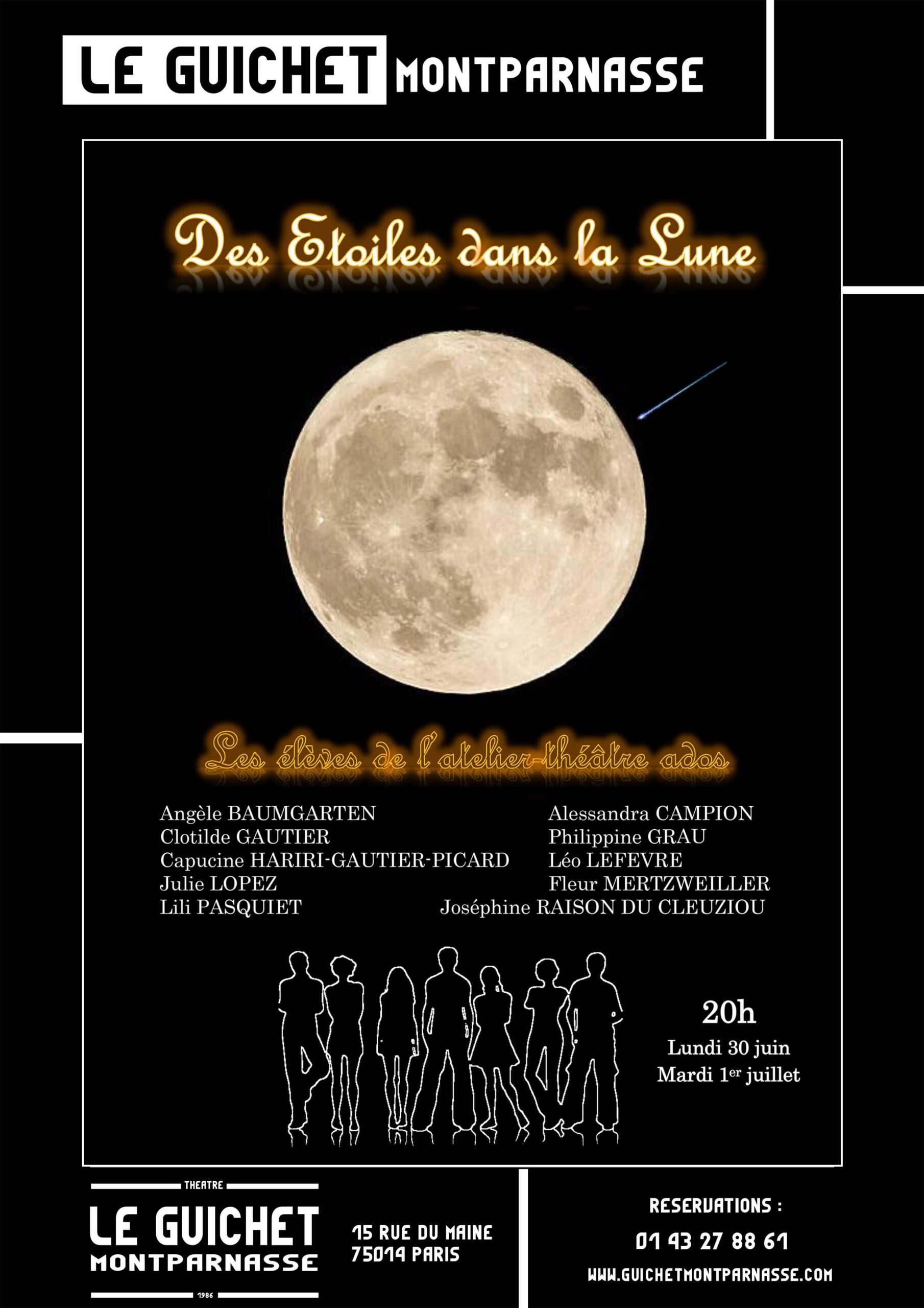 Lire la suite à propos de l’article Des étoiles dans la Lune